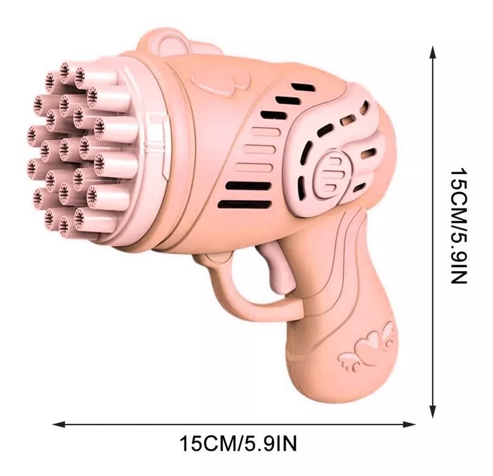 Pistola Lanza Burbujas